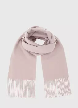 Шарф с бахромой, Бежевый