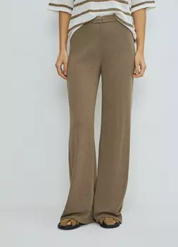Широкие брюки, Бежевый