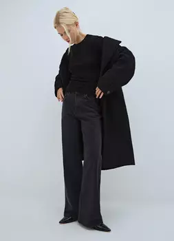 Широкие джинсы, Серый