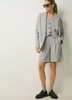 Шорты-бермуды, Серый