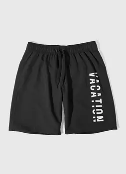 Шорты плавательные для мальчиков, Черный