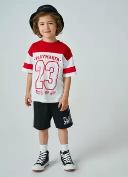 Шорты трикотажные для мальчиков, Черный