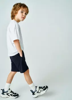 Шорты трикотажные для мальчиков, Синий
