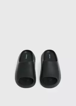 Шлёпанцы для девочек, Черный