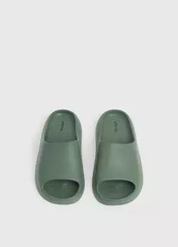 Шлёпанцы для мальчиков, Зеленый