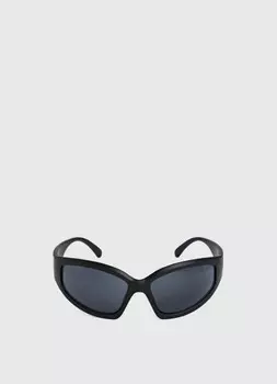 Солнцезащитные очки в спортивном стиле, Черный