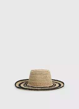 Соломенная шляпа, Бежевый