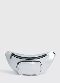 Сумка для девочек, Серебряный