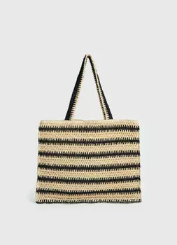 Сумка-шоппер, Бежевый