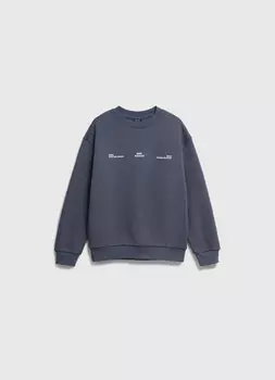 Свитшот с принтом для мальчиков, Синий
