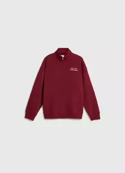 Свитшот с воротником-стойкой для девочек, Фиолетовый