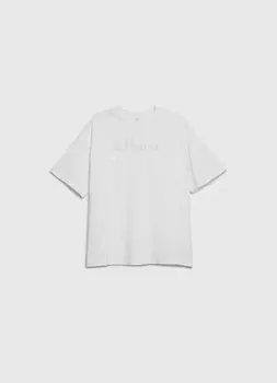 Свободная футболка для девочек, Белый