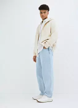 Свободные джинсы Baggy, Голубой