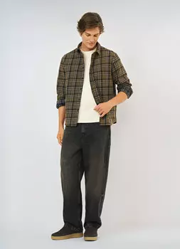 Свободные джинсы Baggy, Коричневый