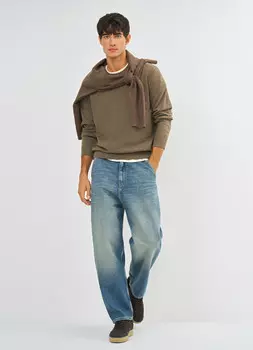 Свободные джинсы Baggy, Синий