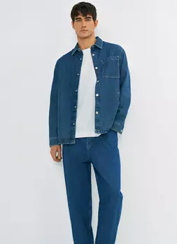 Свободные джинсы Baggy, Синий