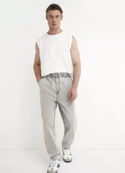 Свободные джинсы, Серый