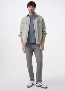 Свободные джинсы, Серый