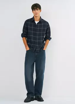 Свободные джинсы, Синий