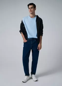 Свободные джинсы, Синий