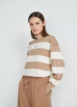 Свободный джемпер, Бежевый
