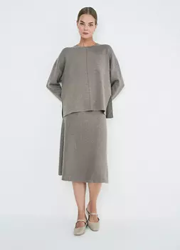 Свободный джемпер, Бежевый