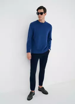 Свободный джемпер, Синий