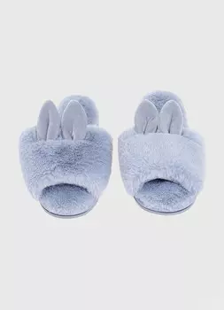 Тапочки с ушками, Серый
