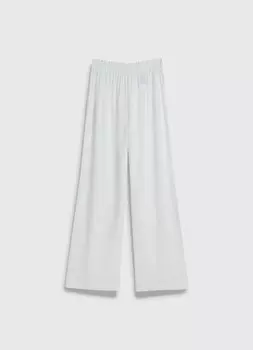 Текстильные брюки для девочек, Белый