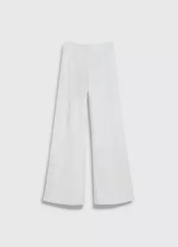 Текстильные брюки для девочек, Белый