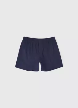 Текстильные трусы-боксеры в полоску, Синий