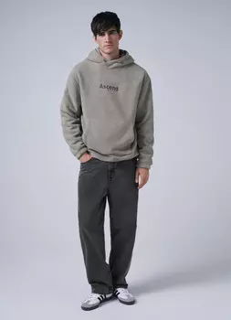 Толстовка c капюшоном, Бежевый