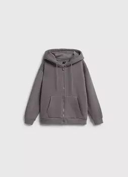 Толстовка на молнии для мальчиков, Серый