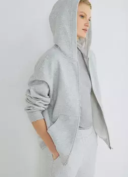 Толстовка объёмного силуэта, Серый