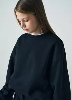 Свитшот для девочек, Черный