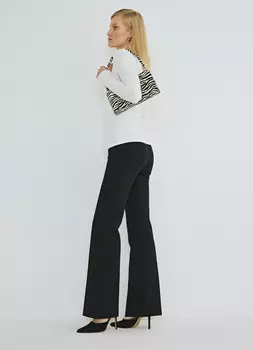 Треггинсы из вискозы, Черный