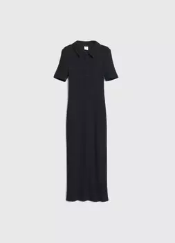 Трикотажное платье для девочек, Черный