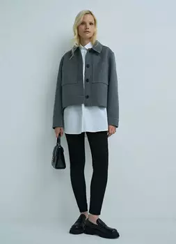 Трикотажные легинсы, Черный