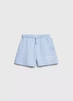 Трикотажные шорты для девочек, Голубой