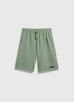 Трикотажные шорты для мальчиков, Зеленый
