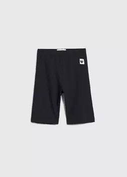 Трикотажные велосипедки для девочек, Черный