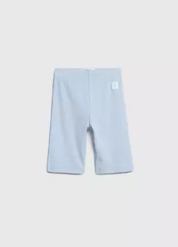 Трикотажные велосипедки для девочек, Голубой