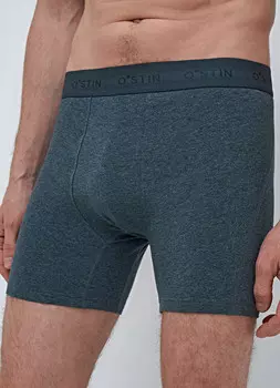 Трусы-боксеры, Серый