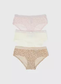 Трусы для девочек, 3 шт., Мультицвет