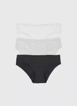Трусы для девочек, Серый