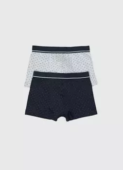 Трусы для мальчиков, 2 шт., Синий