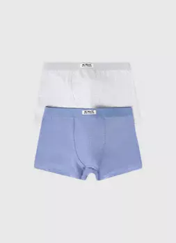 Трусы для мальчиков, 2 шт., Синий