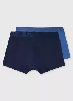 Трусы-транки, 2 шт., Синий