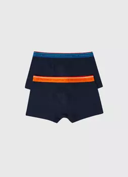 Трусы-транки, 2 шт., Синий