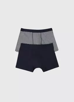 Трусы-транки, 2 штуки, Синий